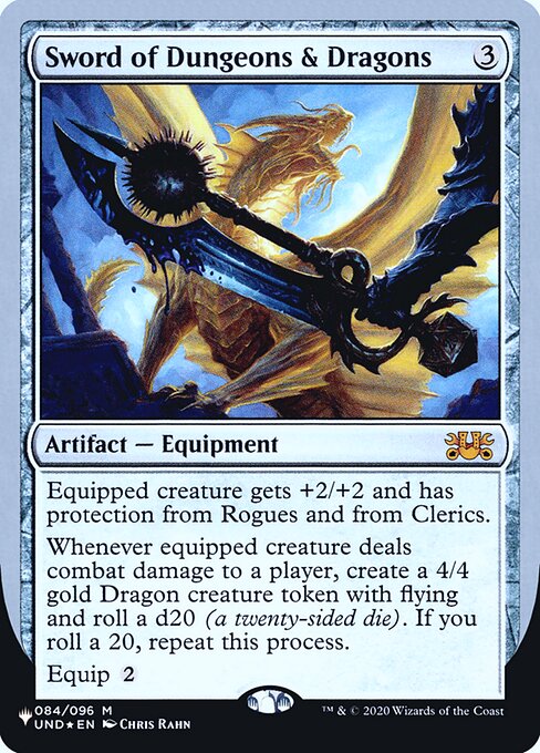 (英)【Foil】Sword of Dungeons & Dragons【UNF-LST】 No.061