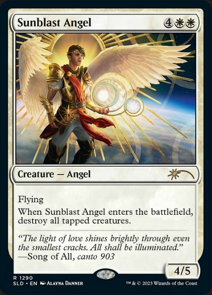 (英)【Foil】太陽破の天使 / Sunblast Angel【SLD】Artist Series: Alayna Danner No.1290