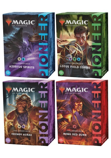 (英)パイオニア・チャレンジャーデッキ 4種セット / Pioneer Challenger Decks 2021【GIFT】 ※発送方法は「ゆうパック」を選択してください。