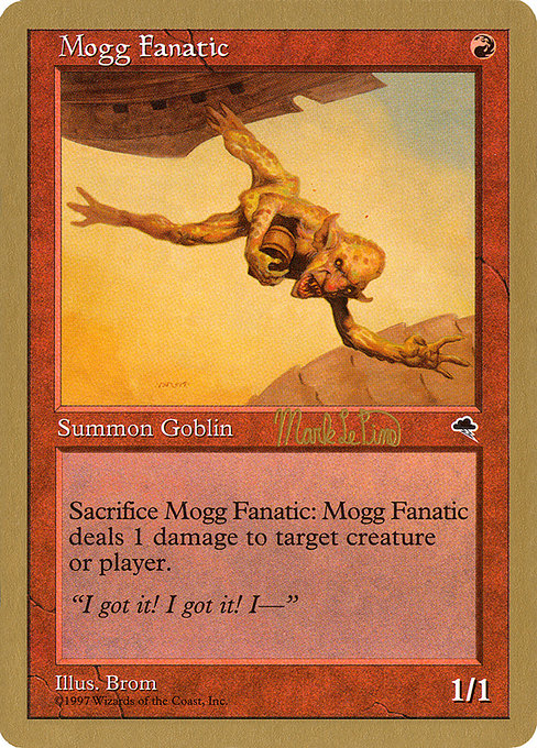 (英)モグの狂信者 / Mogg Fanatic【WC99】 World Championship Decks 1999 Mark Le Pine 金枠 No.031