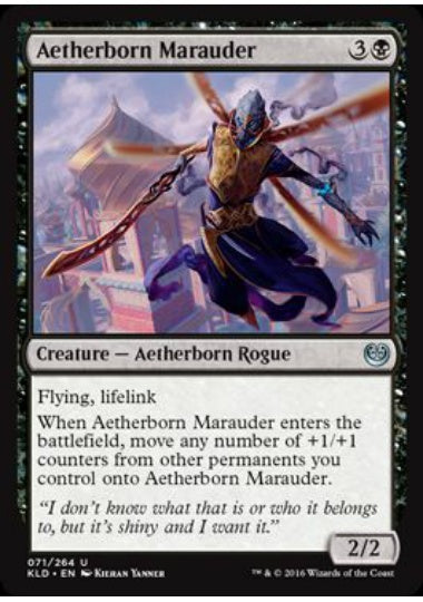 (英)【Foil】霊基体の匪賊 / Aetherborn Marauder【KLD】 No.071
