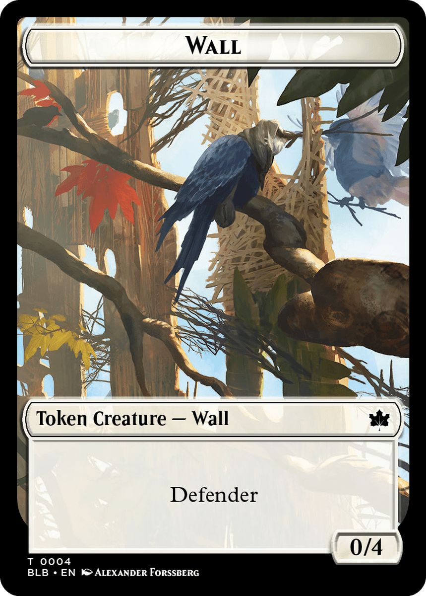 (英)壁トークン / Wall Token【BLB-TOKEN】 No.004