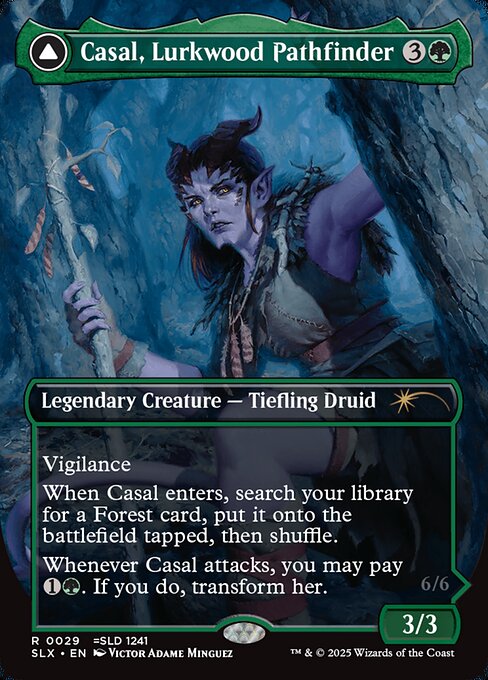 (英)Casal, Lurkwood Pathfinder - Casal, Pathbreaker Owlbear【SLX】 No.029