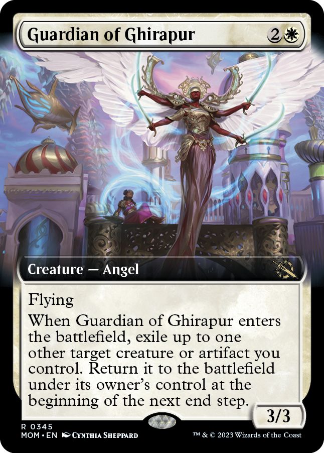 (英)ギラプールの守護者 / Guardian of Ghirapur ★拡張枠★ 【MOM】 No.345