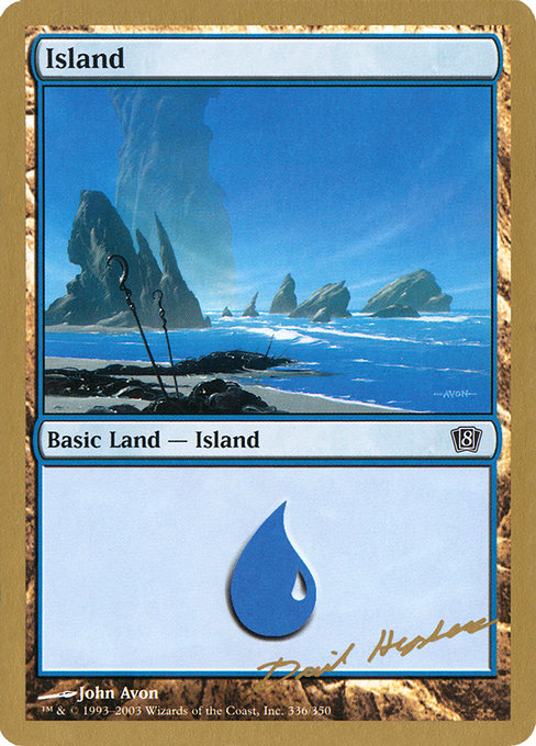 (英)島 / Island【WC03】 World Championship Decks 2003 David Humpherys 金枠 No.112