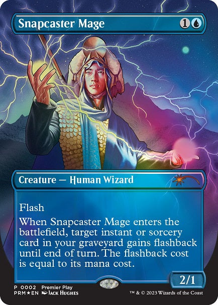(英)【Foil】瞬唱の魔道士 / Snapcaster Mage【PRM】チャンピオンズカッププロモ No.247