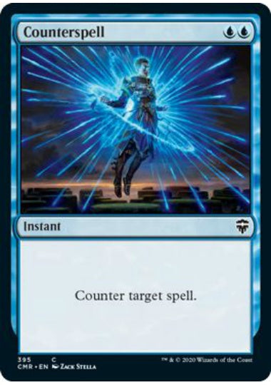 (英)対抗呪文 / Counterspell【CMR】 統率者デッキ収録 No.395