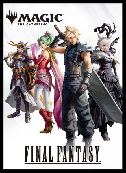 【サプライ】 エンスカイ マジック：ザ・ギャザリング--FINAL FANTASY プレイヤーズカードスリーブ MFS-01 パッケージアート プレイ・ブースター (80枚入り) ※発送方法は「ゆうパック」を選択してください。