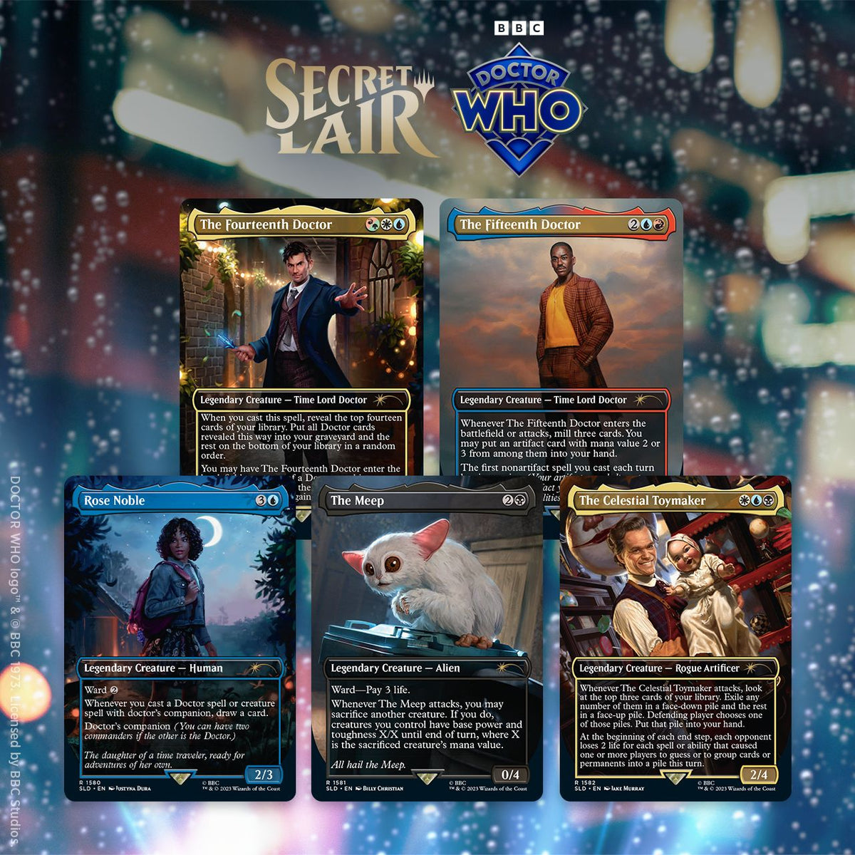 (英)Secret Lair x Doctor Who: Regeneration 【BOX】 ※発送方法は「ゆうパック」を選択してください。