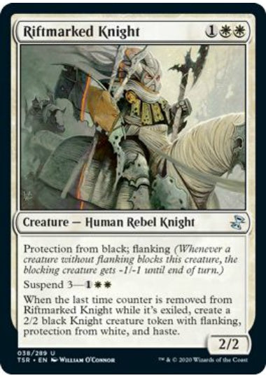 (英)裂け目抜けの騎士 / Riftmarked Knight【TSR】 No.038