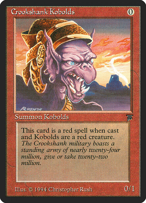 (英)Crookshank Kobolds【LEG】 No.141