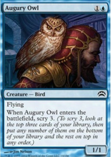 (英)占いフクロウ / Augury Owl【PLANE2012】 No.014