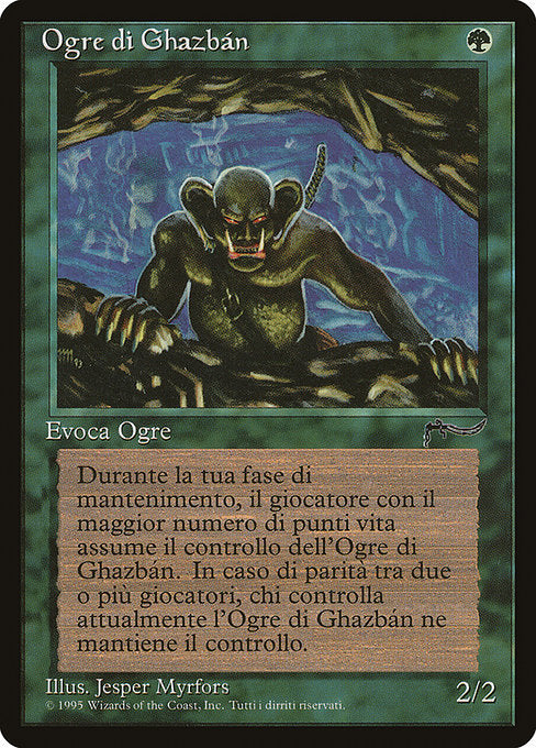 (イタリア語)Ogre di Ghazban / Ghazban Ogre【REN】 No.025