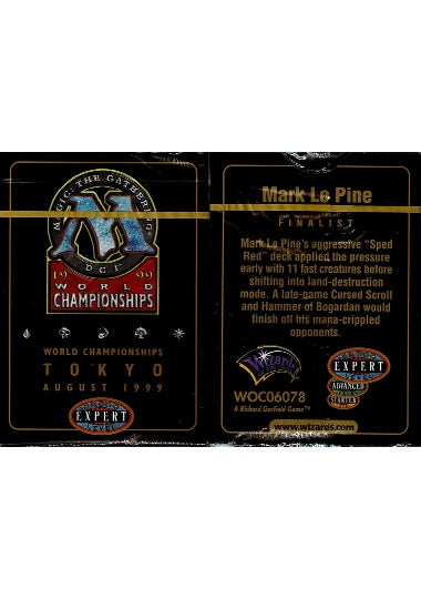 (英)World Championship Decks 1999 Mark Le Pine【BOX】 ※発送方法は「ゆうパック」を選択してください。