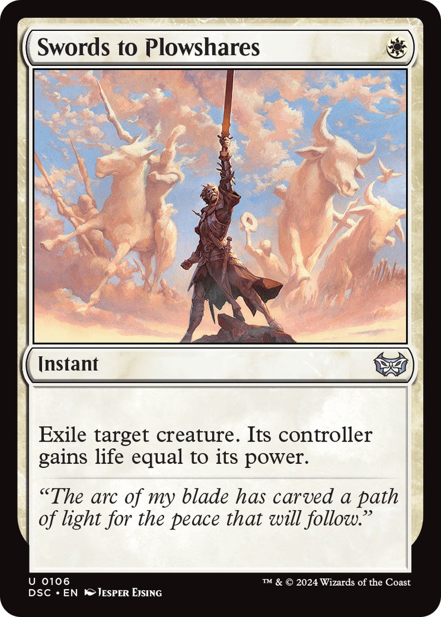 (英)剣を鍬に / Swords to Plowshares【DSC】 No.106