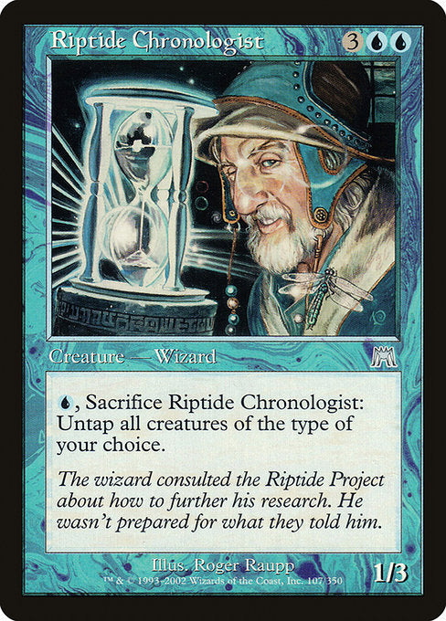 (英)【Foil】激浪の年代学者 / Riptide Chronologist【ONS】 No.107