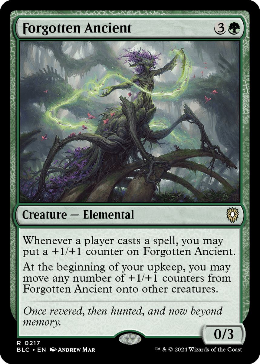 (英)忘れられた古霊 / Forgotten Ancient【BLC】 No.217