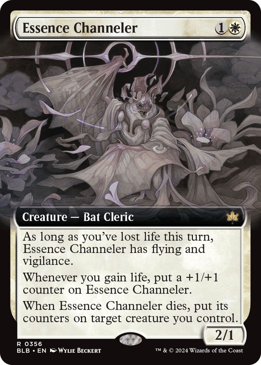 (英)【Foil】本質の媒介者 / Essence Channeler ★拡張枠★ 【BLB】 No.356