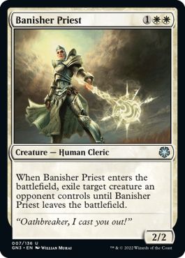 (英)放逐する僧侶 / Banisher Priest【GN3】 No.007