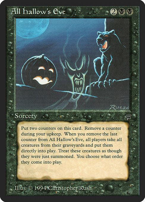 (英)All Hallow's Eve【LEG】 No.088