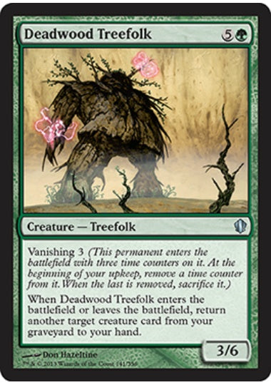 (英)デッドウッドのツリーフォーク / Deadwood Treefolk【C13】 No.141