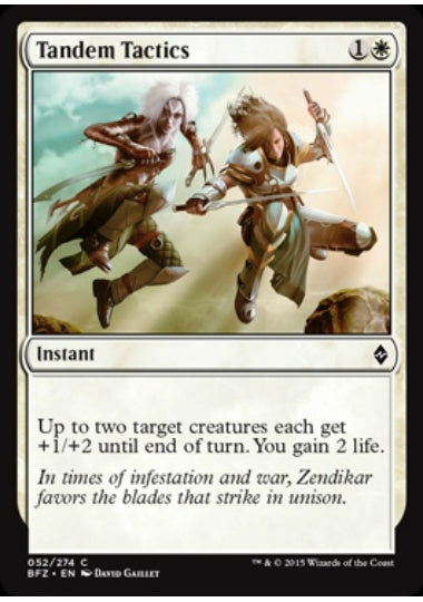 (英)二人戦術 / Tandem Tactics【BFZ】 No.052