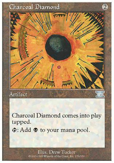 (英)炭色のダイアモンド / Charcoal Diamond【6ED】 No.276