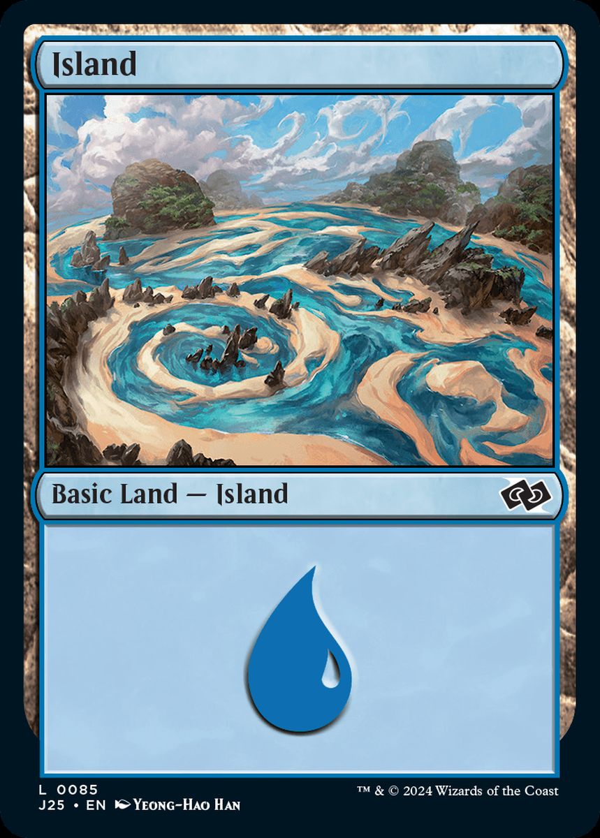 (英)島 / Island【J25】 No.085