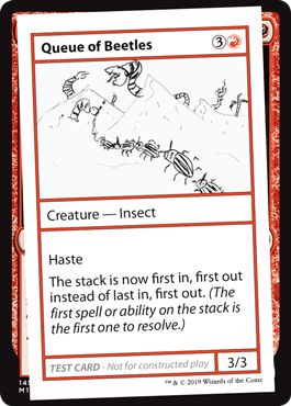 (英)Queue of Beetles【MB1-TEST】 後期版 No.061