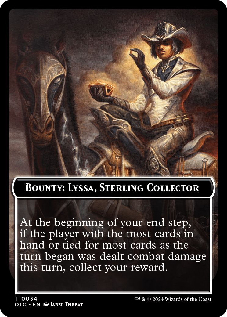 (英)賞金首：スターリング社の集金人、リッサ / Lyssa, Sterling Collector【OTC-TOKEN】 No.034