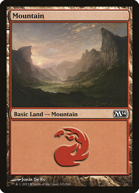 (英)山 / Mountain【M14】 No.243