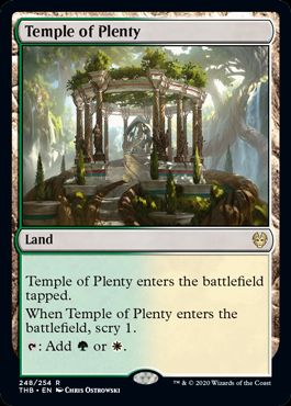 (英)【Foil】豊潤の神殿 / Temple of Plenty【THB】 No.248
