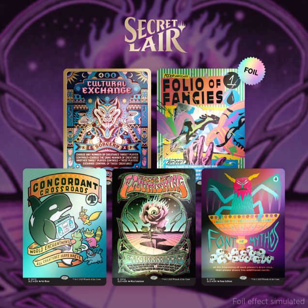 (英)Secret Lair x KEXP: You Are Not Alone Foil Edition 【BOX】 ※発送方法は「ゆうパック」を選択してください。