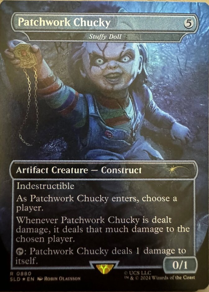 (英)【Foil】Patchwork Chucky[ぬいぐるみ人形 / Stuffy Doll]【SLD】Secret Lair x Chucky No.880