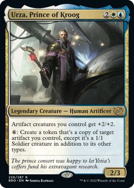(英)【Foil】クルーグ公、ウルザ / Urza, Prince of Kroog【BRO】 No.226