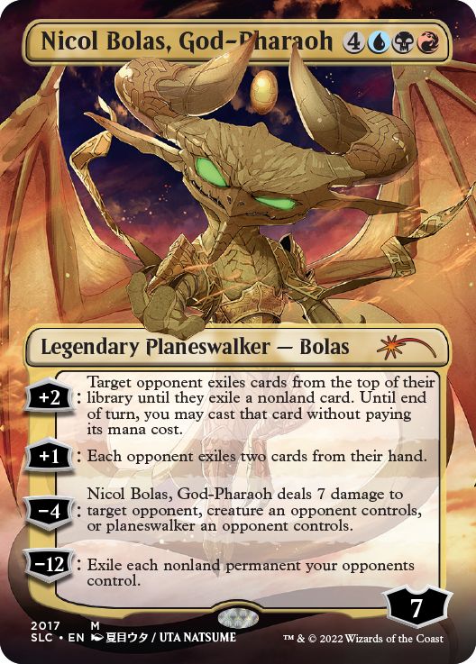 (英)王神、ニコル・ボーラス / Nicol Bolas, God-Pharaoh【SLC】 30th Anniversary Countdown Kit No.2017