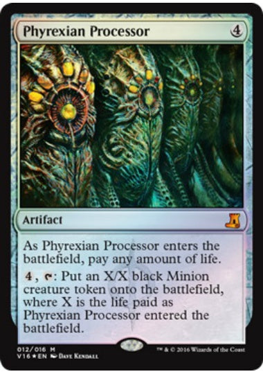 (英)【Foil】ファイレクシアの処理装置 / Phyrexian Processor【FTVLORE】 No.012