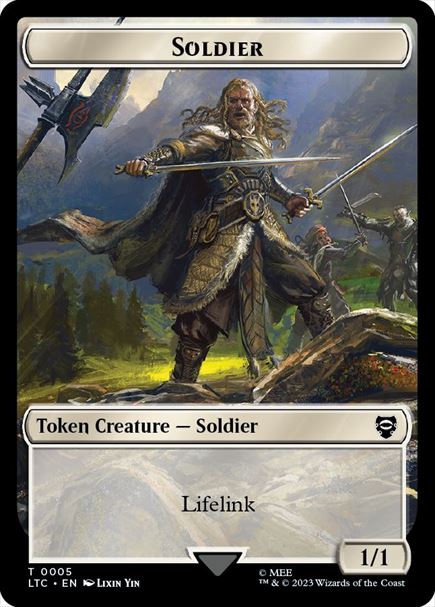 (英)兵士トークン / Soldier Token No.005 - 食物トークン / Food Token【LTC-TOKEN】 No.010