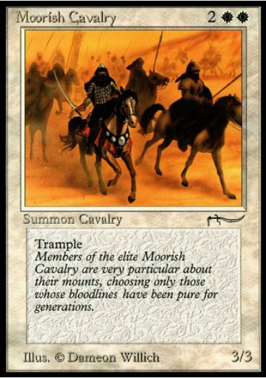 (英)ムーア人の騎兵 / Moorish Cavalry【ARN】 (コストノーマル) No.007L
