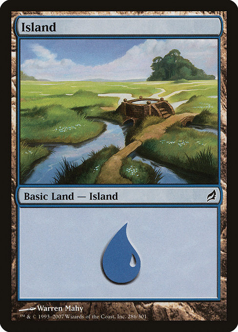 (英)【Foil】島 / Island【LRW】 No.286