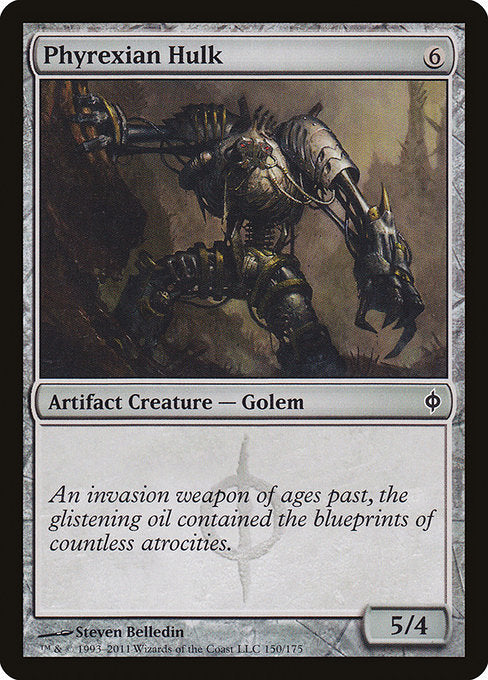 (英)【Foil】ファイレクシアの大男 / Phyrexian Hulk【NPH】 No.150