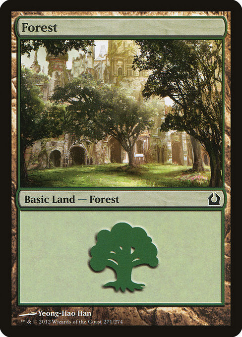 (英)【Foil】森 / Forest【RTR】 No.271