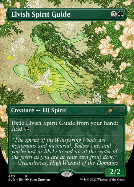 (英)エルフの指導霊 / Elvish Spirit Guide【SLD】 Special Guest: Yuko Shimizu No.423