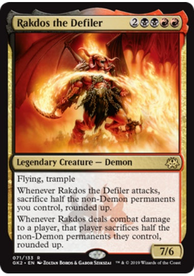 (英)穢すものラクドス / Rakdos the Defiler【GK2】 No.071
