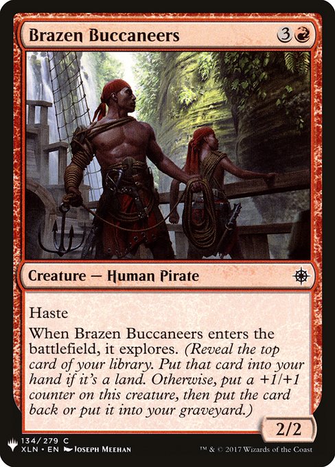 (英)鉄面連合の海賊 / Brazen Buccaneers【MB1】 No.0871