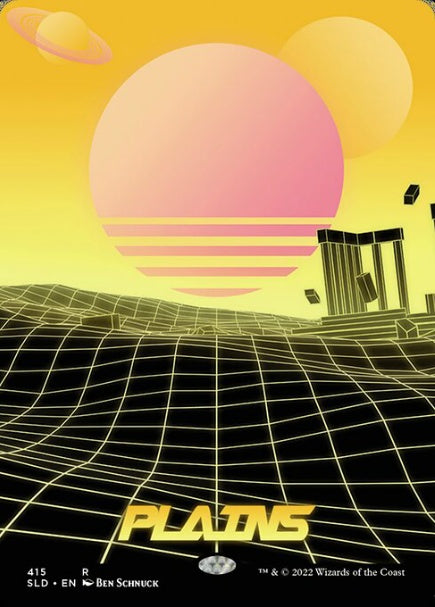 (英)【Foil】平地 / Plains【SLD】Shades Not Included No.415