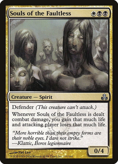 (英)完全無欠の魂 / Souls of the Faultless【GPT】 No.131