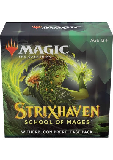 (英)ストリクスヘイヴン：魔法学院 ウィザーブルーム・プレリリース・パック / Strixhaven: School of Mages Witherbloom Prerelease Pack【BOX】 ※発送方法は「ゆうパック」を選択してください。