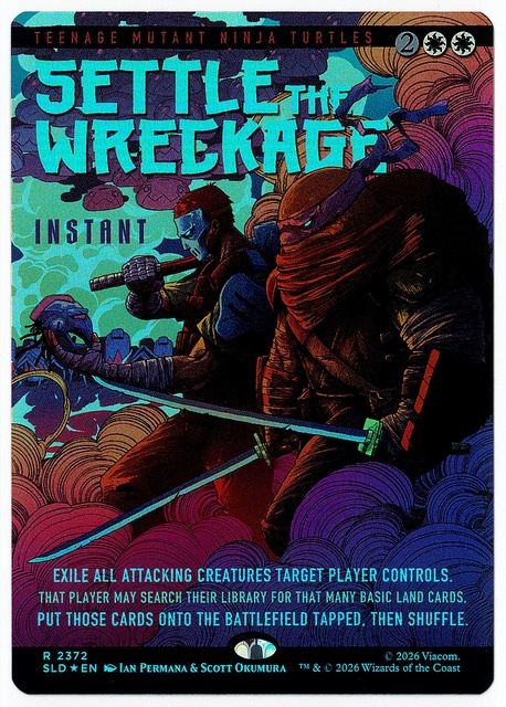 (英)【Foil】残骸の漂着 / Settle the Wreckage【SLD】 Teenage Mutant Ninja Turtles: The Last Ronin No.2372