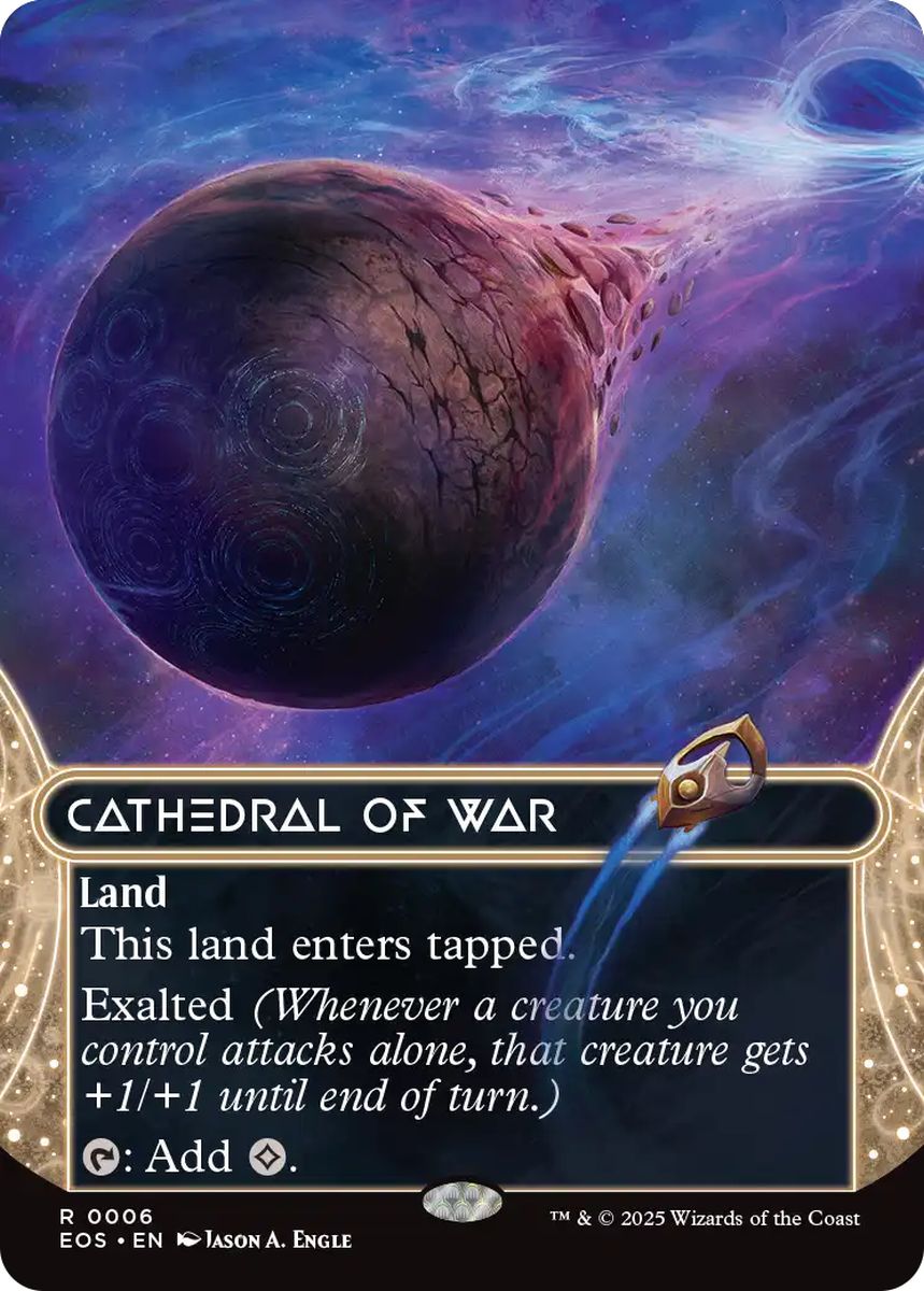 (英)戦の大聖堂 / Cathedral of War ★ボーダーレス★(「星景」) 【EOS】 No.006